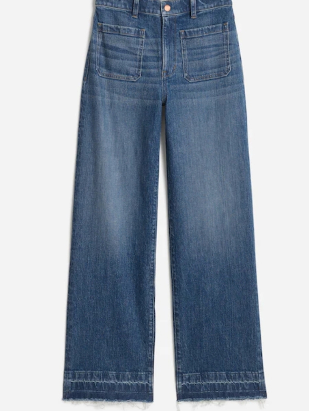 Emmett Wide-Leg Jean: Let Down Hem Edition In Archbald Wash